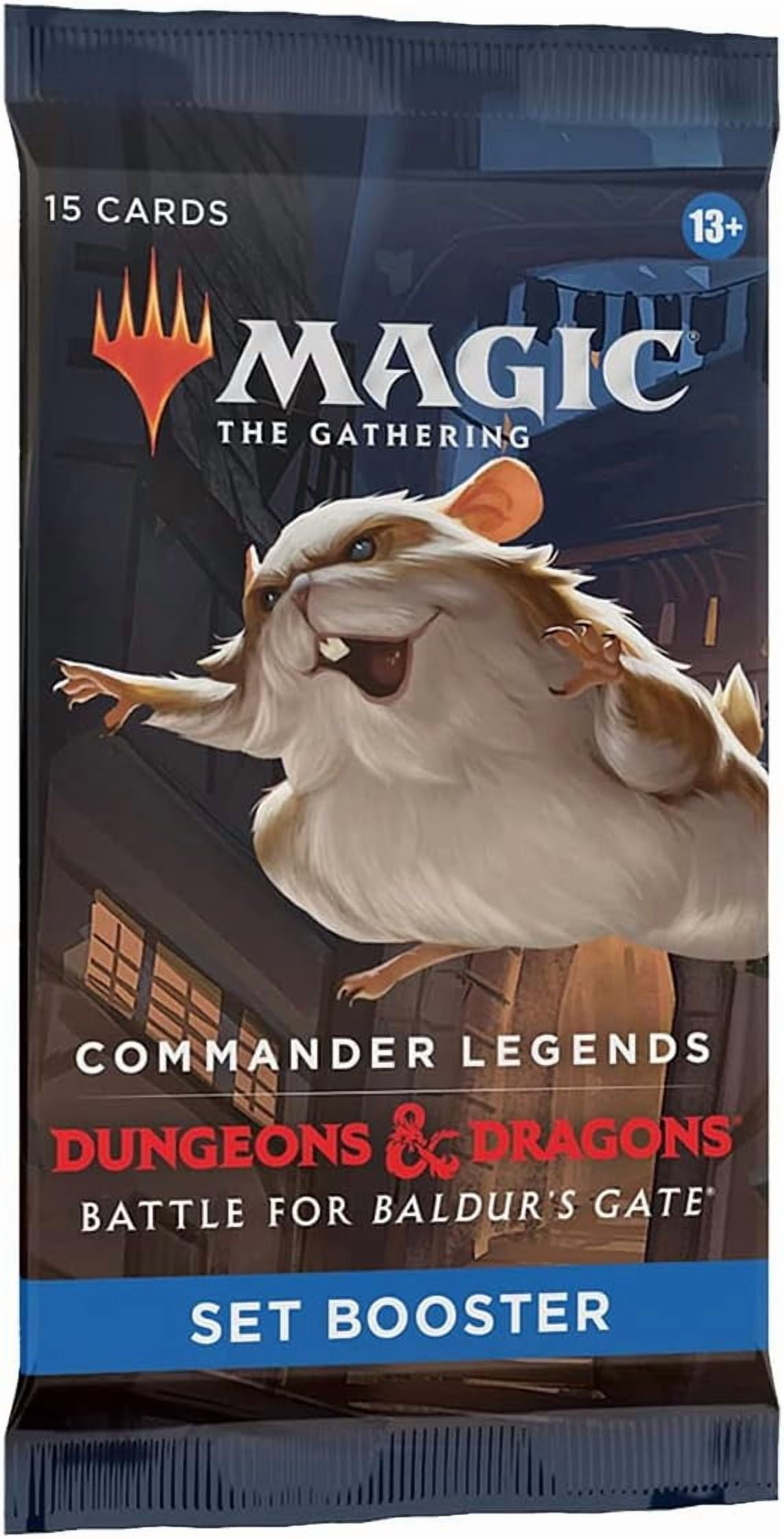 Magic The Gathering D&D Battle for Baldur's Gate Commander Legends Set Booster PACK