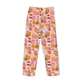 thumbnail image 3 of Vsdgher Funny Food Print Mens Pajama Pants Sleep & Lounge Pants, PJ Bottoms With elastic waistb and Pockets, 3 of 5