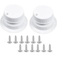 thumbnail image 1 of Capuchon de Ventilation pour Plomberie de Véhicule Récréatif, 2 Pcs Kit de Remplacement de Couverture de Ventilation pour Toit de Véhicule Récréatif de 1 à 2 3/8 Pouces, Accessoires de Ventilation Auto Améliorés Étanches, Universel pour Véhicule Récréatif, Remorque, 1 of 5