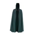 thumbnail image 3 of Capa medieval para disfraz de cosplay, capucha de longitud completa, capa con capucha de caballero, disfraz de Verde, 3 of 8