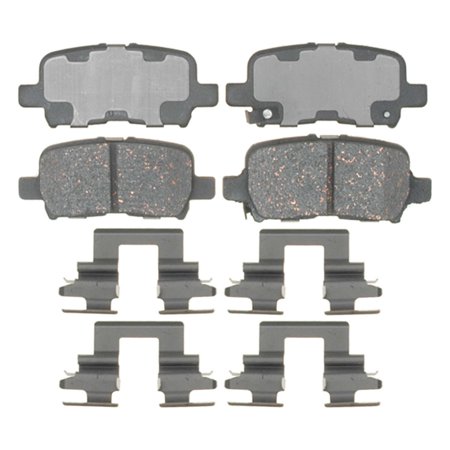 ACDelco Gold Ceramic Brake Pad Set  w/ Hardware