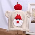 thumbnail image 4 of Cozy Christmas Knit Beanie For Women Men Fun Holiday Party Hat Cute Xmas Stocking Cap Soft Yarn Winter Earflap Cap For Family, 4 of 7
