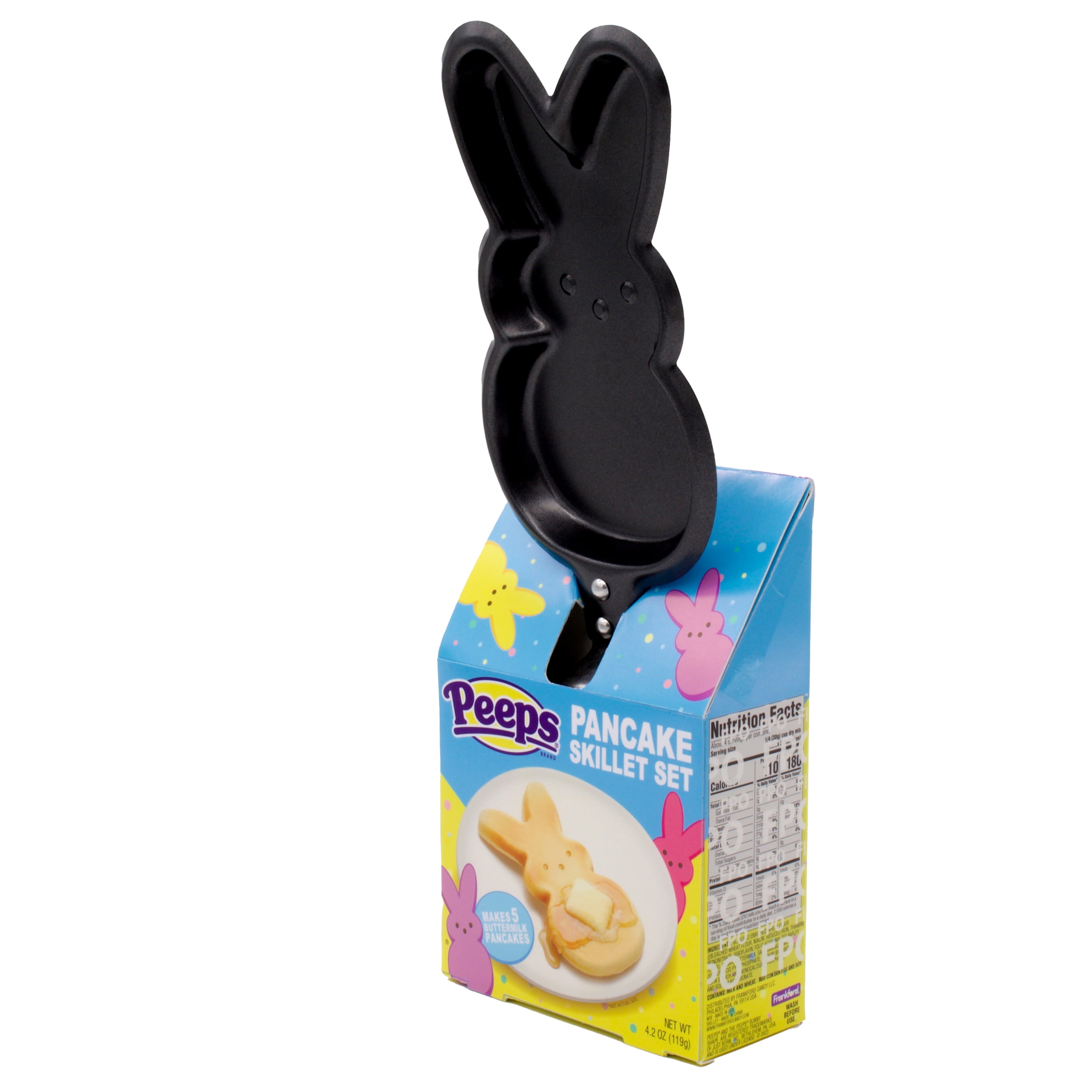 Frankford, Peeps Buttermilk Pancake Mix with Bunny Skillet