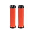 thumbnail image 2 of strola Toys Ergonomic Bike Handlebar Grips 22.2mm Soft Rubber Non Slip Bicycle Handle Covers Comfortable Shock Absorbing Grips for Mountain Bike Folding Scooter Replacement Red, 2 of 6
