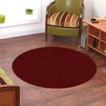 thumbnail image 2 of Broadway Collection Kids Favorite Indoor Outdoor Area Rug Red - 8' Round, 2 of 5