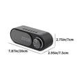 thumbnail image 3 of Rbaofujie Haut-Parleur en Tissu Audio Bluetooth, Mini Stéréo à Brancher, Haut-Parleur Bluetooth d'Extérieur, Longue Autonomie, Son Surround Stéréo à Résonance Basse Fréquence, 3 of 9