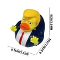thumbnail image 4 of Novedad Trump Pato Goma Baño para Bebé Patitos (Trump), 4 of 4