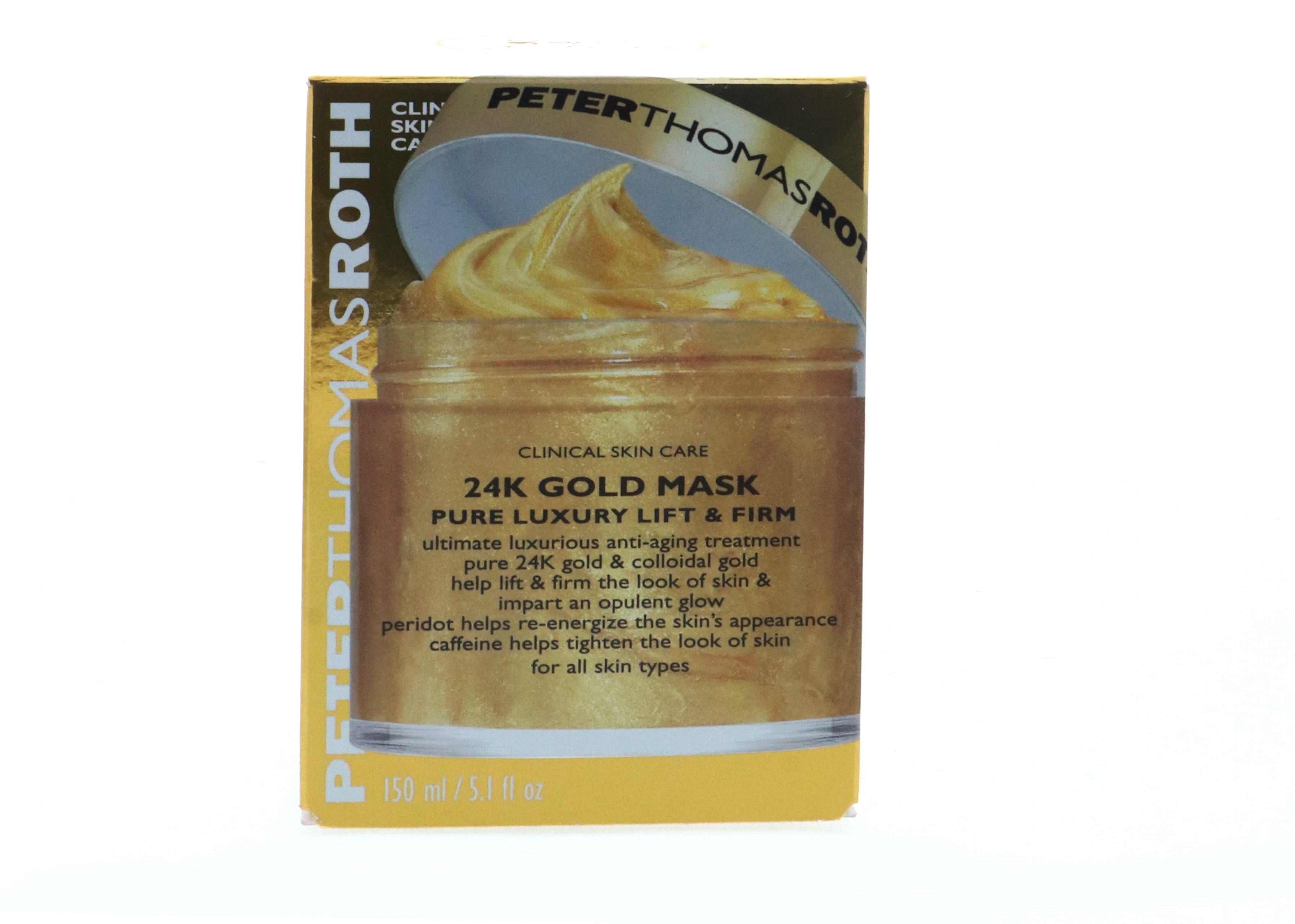 Peter Thomas Roth 24K Gold Mask, 5 oz - Walmart.com Peter Thomas Roth 24K Gold Mask, 5 oz - Walmart.com