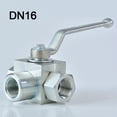 thumbnail image 1 of Nice Pressure Stainless Steel 3-Way Ball Valve - Durable, Convenient, reliable, 1 of 8