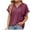 Wine, variant on Scyoekwg Womens Summer Tops Loose Short Sleeve Ladies Blouses Dressy Casual Trendy Going Out Tops Womens Summer Fashion Lightweight