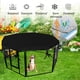 thumbnail image 5 of Ganfancp Cubierta de Corral para Perros - Cubierta de Corral para Perros a Prueba de Sol/Lluvia Que Proporciona Sombra y Seguridad Al Aire Libre En Interiores, Se Adapta a Corral para Mascotas de 24, 5 of 7
