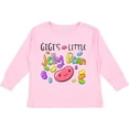 thumbnail image 3 of Inktastic Gigi's Little Jellybean Cute Easter Candy Boys or Girls Long Sleeve Toddler T-Shirt, 3 of 5