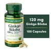 Nature’s Bounty Ginkgo Biloba, Memory Support Herbal Supplement, 120 mg, 100 Count