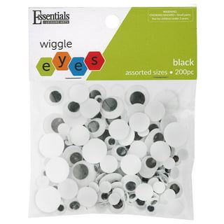 Essentials by Leisure Arts Eyes Sticky Back Moveable 6 2pc Googly Eyes, Google  Eyes for Crafts, Big Googly Eyes for Crafts, Wiggle Eyes, Craft Eyes