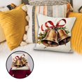 thumbnail image 2 of Fundas De Cojín Navideñas Bonito Muñeco De Nieve Fundas De Cojín Navideñas Lino Casa De Campo Cojín De Invierno Decoraciones Navideñas Para El Hogar Sofá Sofá Exterior, 2 of 6