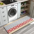 thumbnail image 3 of Colorful Geometric Striped Pattern Kitchen Rug Mat,Kitchen Runner Rugs Non Skid Washable,Decorative Kitchen Floor Mats for Kitchen,Sink,Laundry,17"x47.2", 3 of 7