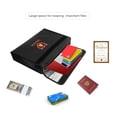 thumbnail image 2 of Eccomum Fireproof Fiberglas Money Deposit Bag, Black, 2 of 6