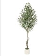 thumbnail image 1 of 6ft artificial olive tree (2 pcs) - curved design para home o oficina decor, 1 of 5