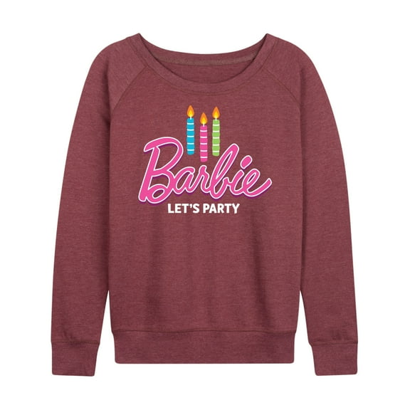Barbie - Let's Party - Women's Lightweight French Terry Long Sleeve Shirt