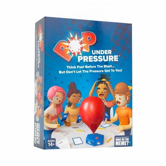 Pop Under Pressure - The Fast-Paced Categories Card Game by What Do You Meme?® Family