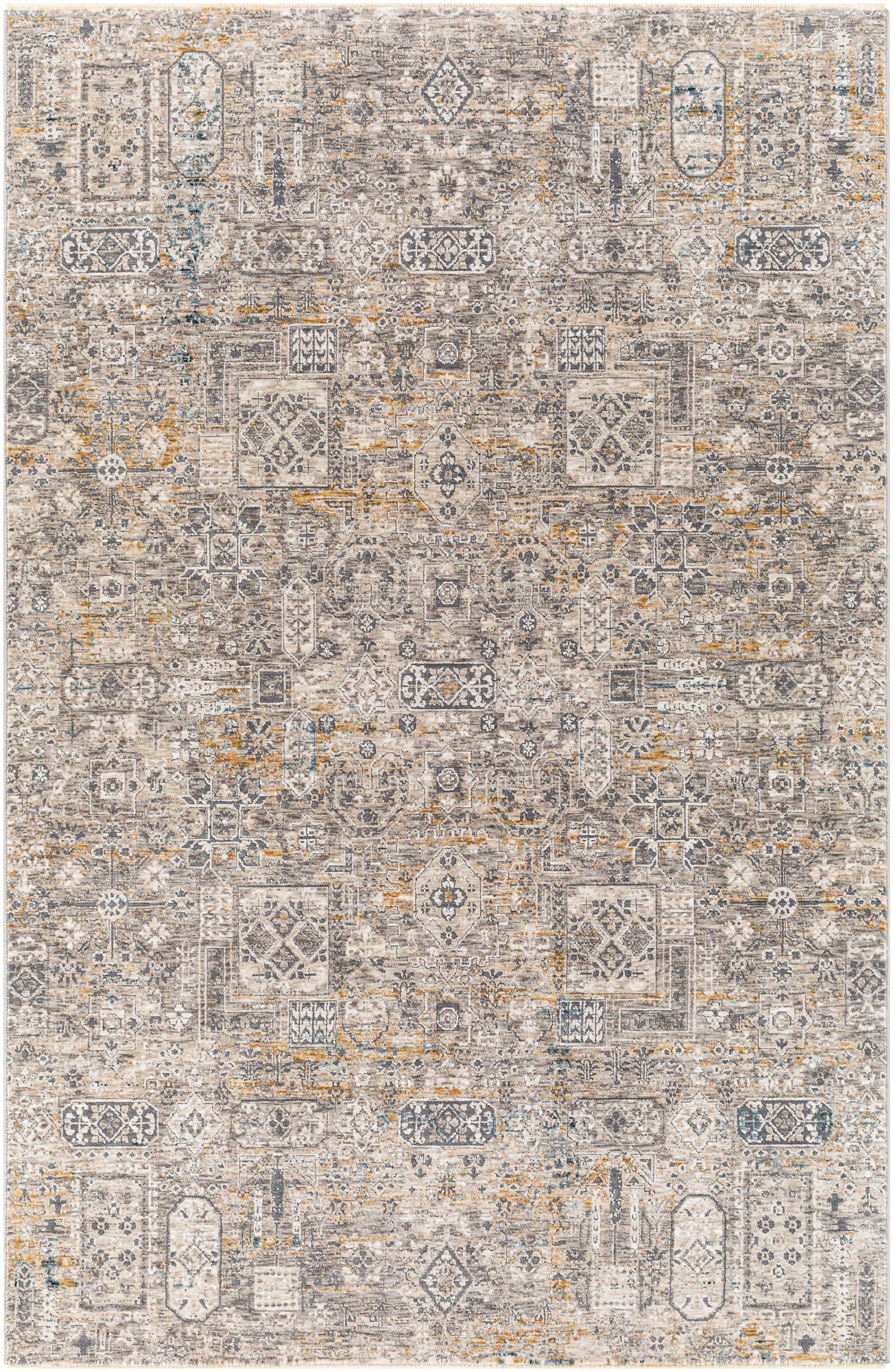 Surya Cardiff Polyester 5 X 7 5 Rug With Multi Color Cdf2310 575 Walmart Com
