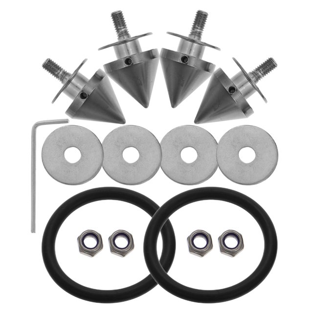 KAKOWELY 1Jgo Tornillos Para Reforzar Bumper De Auto En Aleación De Aluminio Con Elegante