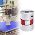 thumbnail image 4 of Shaft Coupling Dismountable Flexible Aluminium Alloy Integration Plum Coupler for Connecting 3D Printer, Actuating Motors, Stepping Motors, Encoders, Machine Tool, 4 of 8