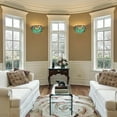 thumbnail image 3 of Tiffany 12'' Wall Sconce Stained Glass Sconces 1 Light Victorian Style Handmade Wall Light, 3 of 7