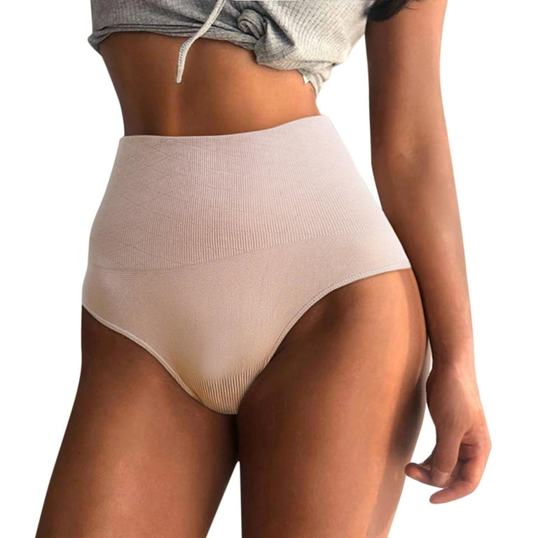 CFXNMZGR Intimates Accessory Tummy Control Womens High Waist Shapewear  Panties Lifter Body Shaper Panty Ladies Slim Waist Trainer Pants 