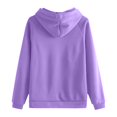 thumbnail image 6 of NMMUED Sweat Set for Women Sweat Suit Hoodie and Sweatpants Set for Women 2 Piece Sets for Women Fall Matching Sets Women Clothing, Purple M, 6 of 8
