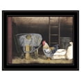 thumbnail image 2 of Chicken Feed by Billy Jacobs Printed Framed Wall Art Wood Multi-Color, 2 of 4