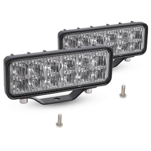 6 Inch LED Diffused Light Bar, 2PCS 120W LED Off Road LED Work Lights Ditch Light Fog Lamp Waterproof ATV Cube Lights