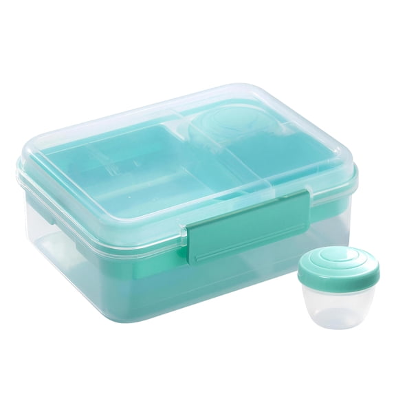 Lunchbox, Adult Lunch Box, Plastic Lunch Box with Handle to Go, Lunch Containers for Adults, Portable Lunch Containers, Food Box Suit for Work Picnic Travel( 1.65 L )