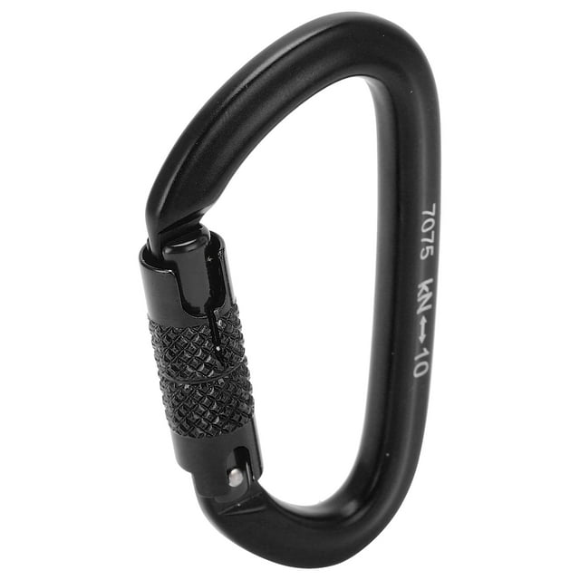 Gupbes Al-alloy Auto Lock Mousqueton Clips Twist Lock Dring Clip Crochet Randonnée Accs