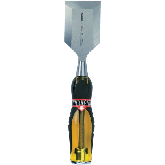 Stanley Hand Tools 16-981 2" FatMax Short Blade Chisel — Heavy-Duty Construction, Professional Use