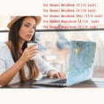 thumbnail image 4 of HD Pattern Laptop Hard Case Bag For Huawei MateBook 13 14 X Pro 2020 for Magicbook 14 15 inch For Xiaomi Huawei Notebook Case Cover, 4 of 6