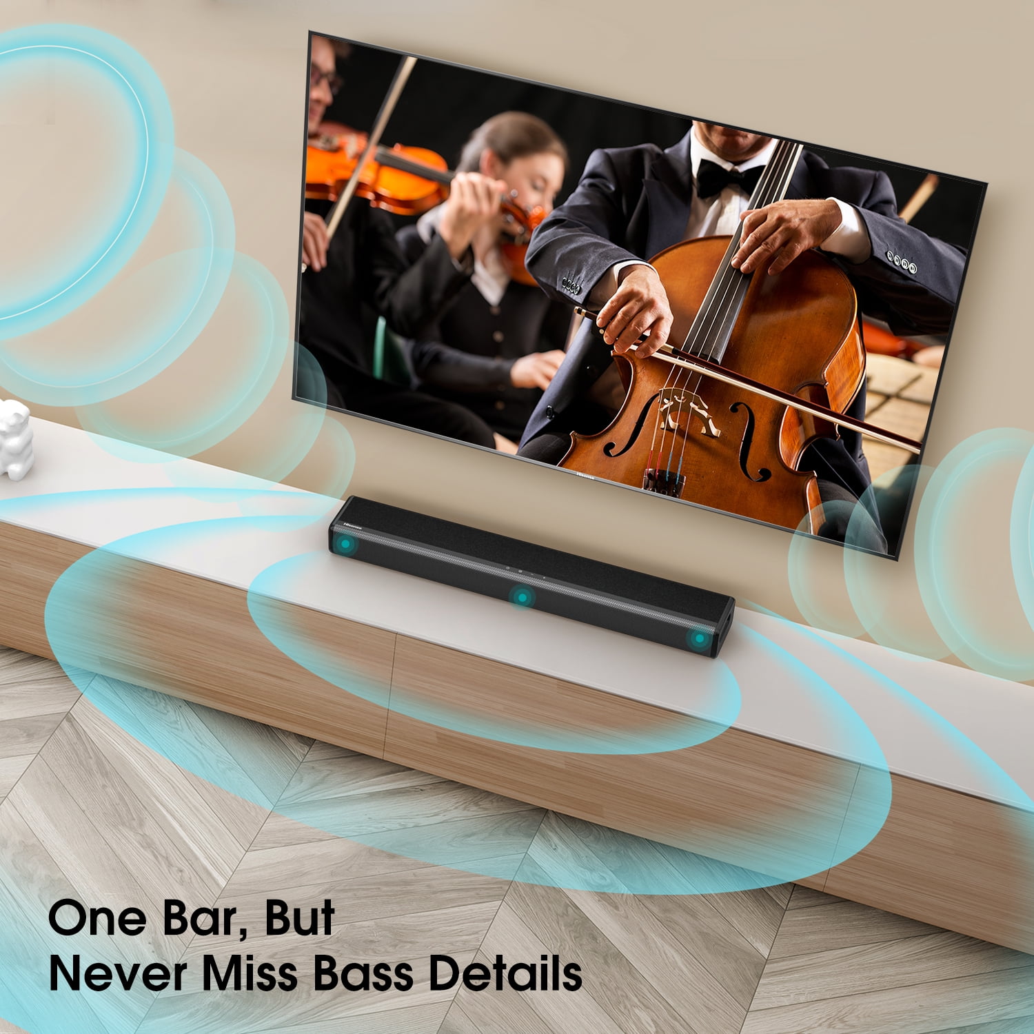 Hisense HS214 2.1 Channel Sound Bar with Built-in Subwoofer
