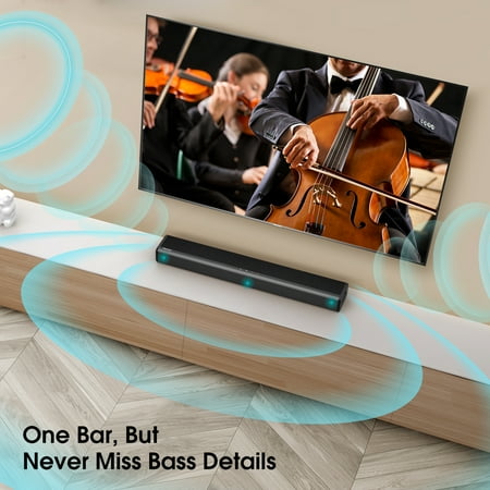 Hisense - 2.1-Channel Soundbar with Built-in Subwoofer - Black
