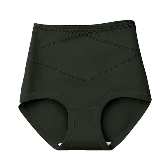 RANJIE Panties for Women Breathable Solid Color High Waist Belly Plus Size Loose Comfortable Cotton High Stretch Casual Underwear Soft Full Coverage Women's Underpants,XXXL,Hot Sales,Under $1
