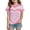 R277 Hot Pink, variant on Infant Girls T-Shirts Size 1-2 Years Crew Neck Short Sleeve Love Heart Print Tees Summer School Casual Soft Girls Tees Yellow
