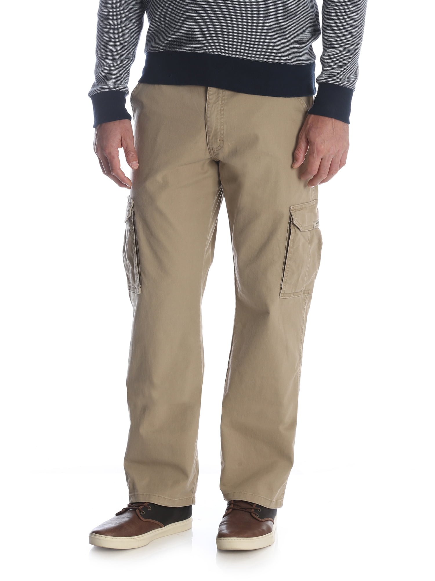 Wrangler Authentics Mens Premium Relaxed Fit Straight Leg Cargo Pant Wrangler Authentics Men's Sportswear ZM6BL