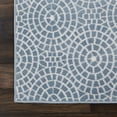 thumbnail image 2 of Nourison Urban Chic URC04 Light Blue/Cream Indoor Area Rug - 9' x 12', 2 of 7