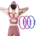 thumbnail image 2 of Yoga Fitness Ring Circle Pilates Women Girl Exercise  Resistance Elasticity Yoga Ring Circle Gym Workout Pilates Accessories, 2 of 8