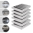 thumbnail image 3 of 6Pcs Hood Filters Stainless Steel Commercial Exhaust Hood Vent Grease Filter Baffle, 3 of 12