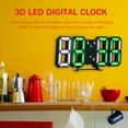thumbnail image 4 of Reloj digital LED 3D, reloj de mesa electrónico, reloj despertador, relojes colgantes brillantes de Tomshoo Reloj digital, 4 of 7