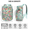 thumbnail image 3 of Travel Cooler Bag - Pioneer Flower Camping Beer Cooler Backpack with Bottle Opener- Waterproof Insulated Picnic Backpacks - Cooler Bag for Beach, 3 of 6