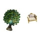 thumbnail image 5 of Figura de escritorio,Estante de estatua de pavo real para escritorio,decoración del hogar,Figura decorativa creativa para la oficina y el hogar.,sofá de casa de muñecas,Muebles para casa de, 5 of 8