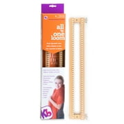 Authentic Knitting Board All-n-One Knitting Loom, 104 pegs, Wood Adjustable Knitting Loom