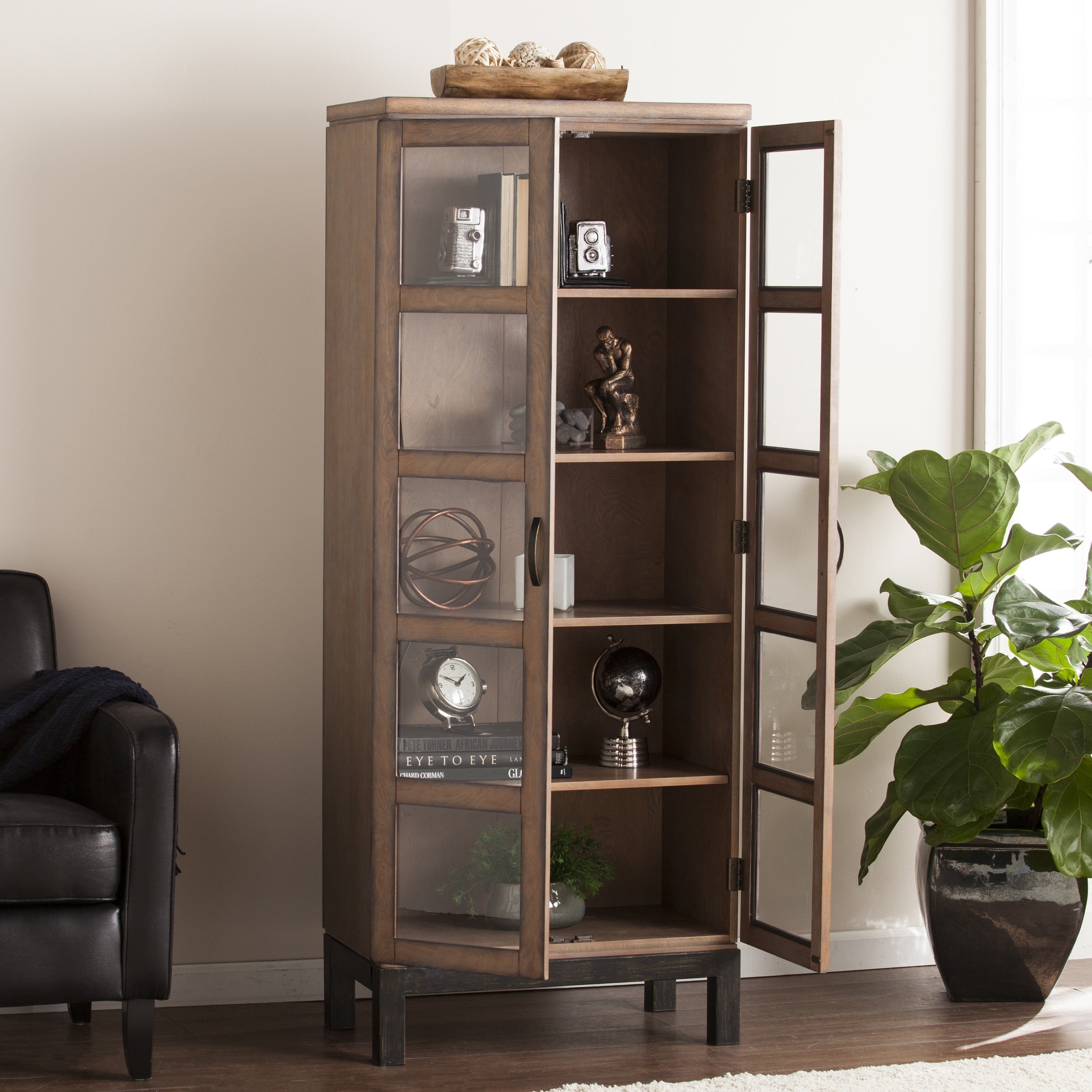 Harper Blvd Calera Curio Storage Display Cabinet