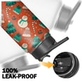 thumbnail image 5 of Christmas 18 oz Insulated Stainless Steel Water Bottle with Straw & Cleaning Brush , Leakproof, BPA-Free, 304 Stainless Steel, Wide Mouth, Travel Mug for Car, Gym, Office, 5 of 5